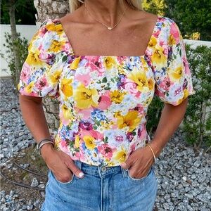 BUDDYLOVE Billie Smocked Free Love Top